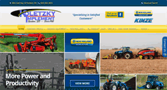 Desktop Screenshot of koletzkyimplement.com